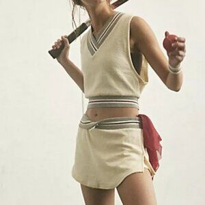 *SET* Free People "Match Point" Tank & Skort